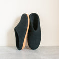 Load image into Gallery viewer, Night Black | Luxury Organic Merino Wool Slippers
