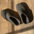 Load image into Gallery viewer, Stone Gray | Luxury Organic Merino Wool Slippers

