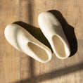 Load image into Gallery viewer, Snow White | Luxury Organic Merino Wool Slippers
