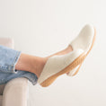 Load image into Gallery viewer, Snow White | Luxury Organic Merino Wool Slippers
