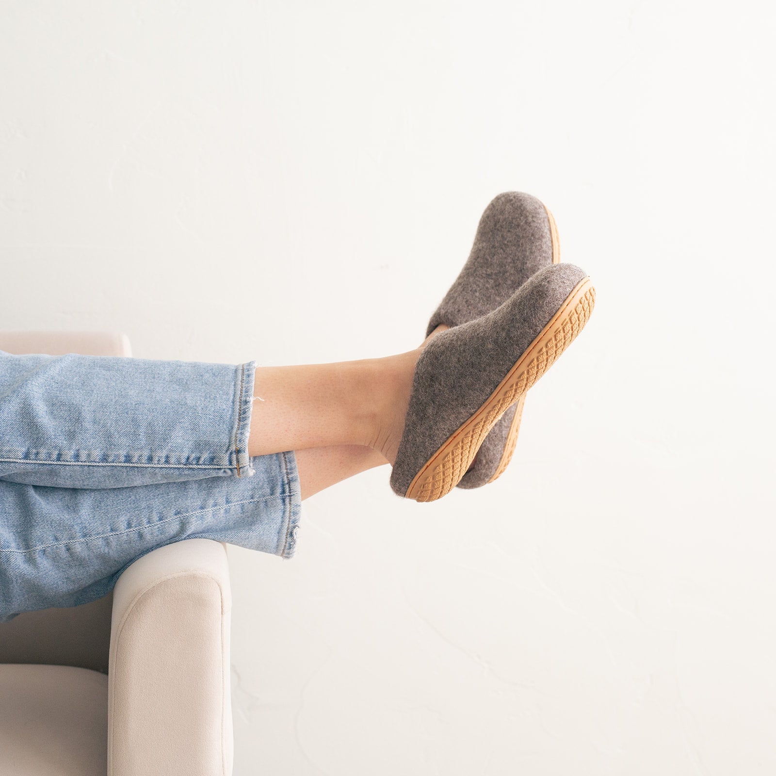 Earth Brown | Luxury Organic Merino Wool Slippers - Southlake Paws