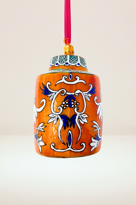 Bocuzzi Cookie Jar Polish Glass Ornament - Southlake Paws