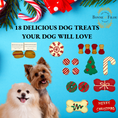 Load image into Gallery viewer, Christmas Themed Dog Treats Gift Box
