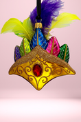 Load image into Gallery viewer, Showgirl Crown Polish Glass Ornament - Southlake Paws
