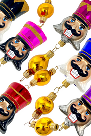 Broadway Nutcracker Glass Tree Garland