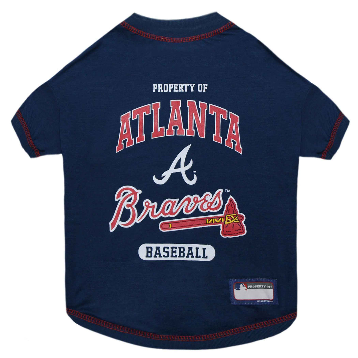MLB Atlanta Braves Dog T-Shirt