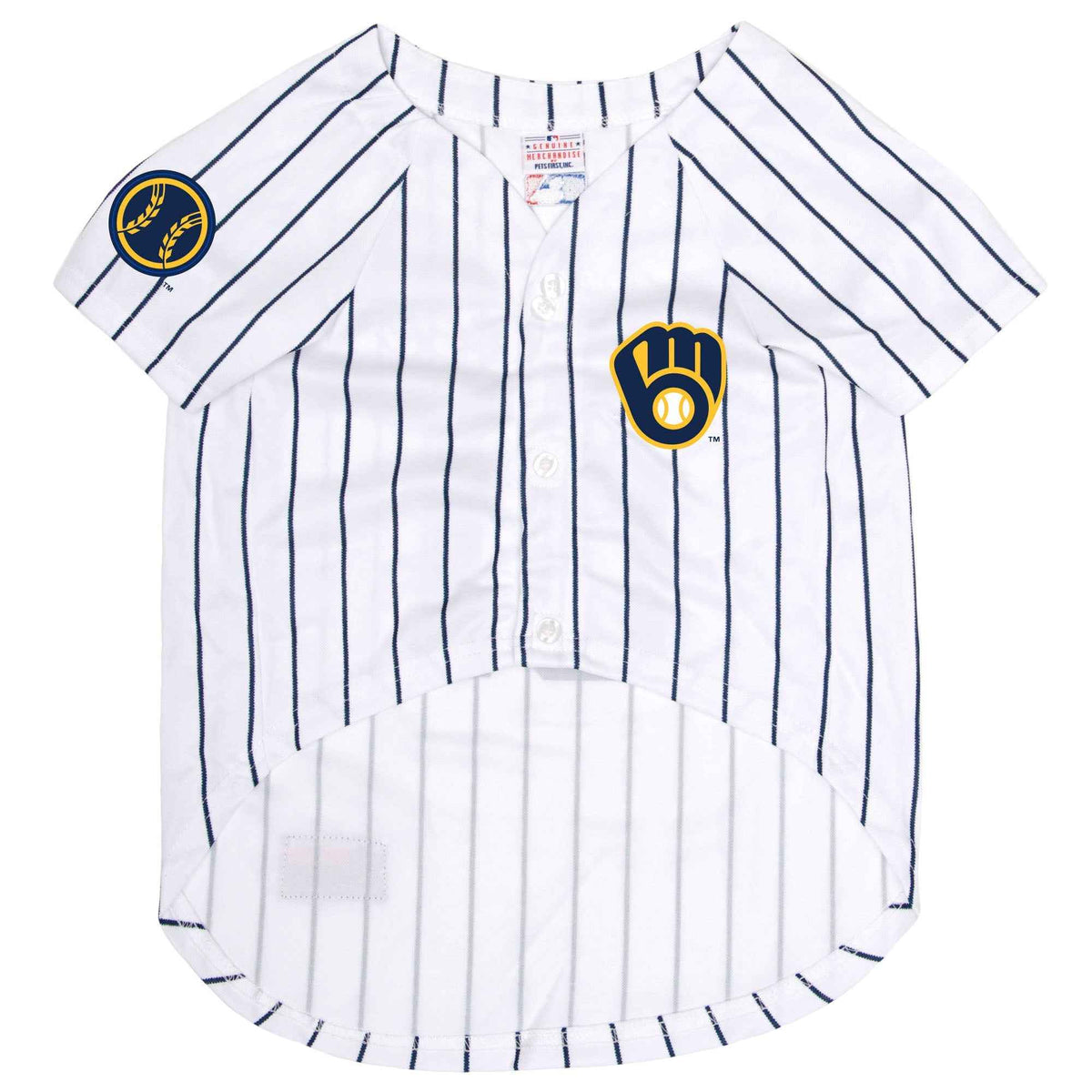 MLB Milwaukee Brewers Mesh Dog Jersey
