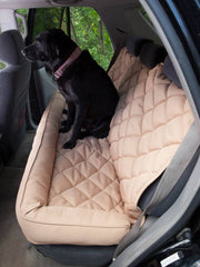 Headrest Back Seat Protector - Tan 