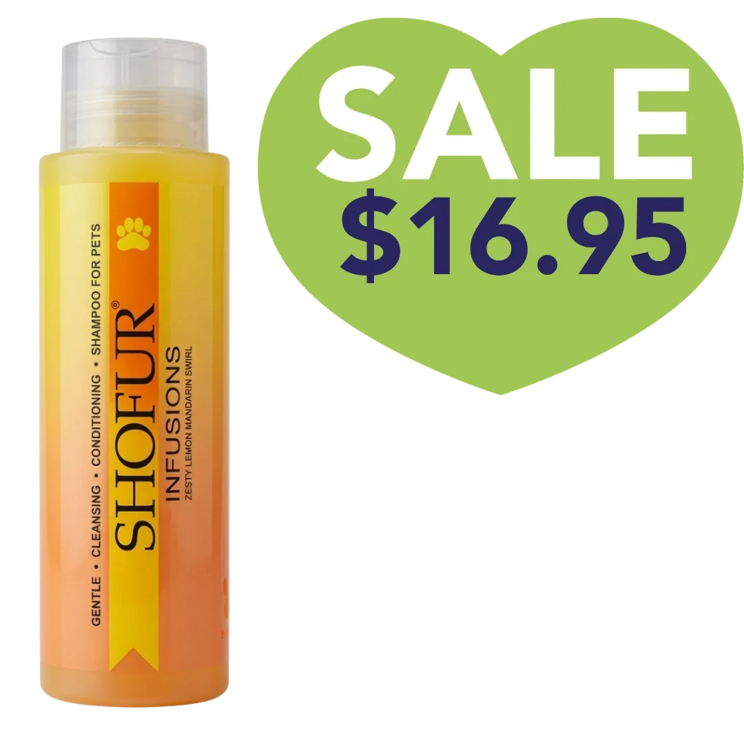 Dog Shofur Infusions All-in-One Shampoo Zesty Lemon Mandarin Swirl 18oz by Best Shot