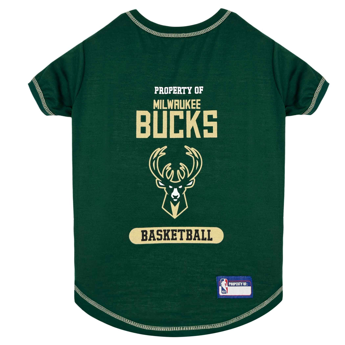 NBA Milwaukee Bucks Dog T-Shirt