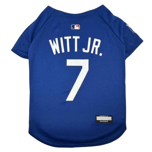 MLB Kansas City Royals Bobby Witt Jr. Mesh Dog Jersey