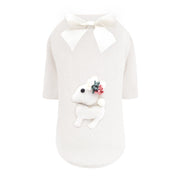 Baby Deer Dog Tee (Cream)