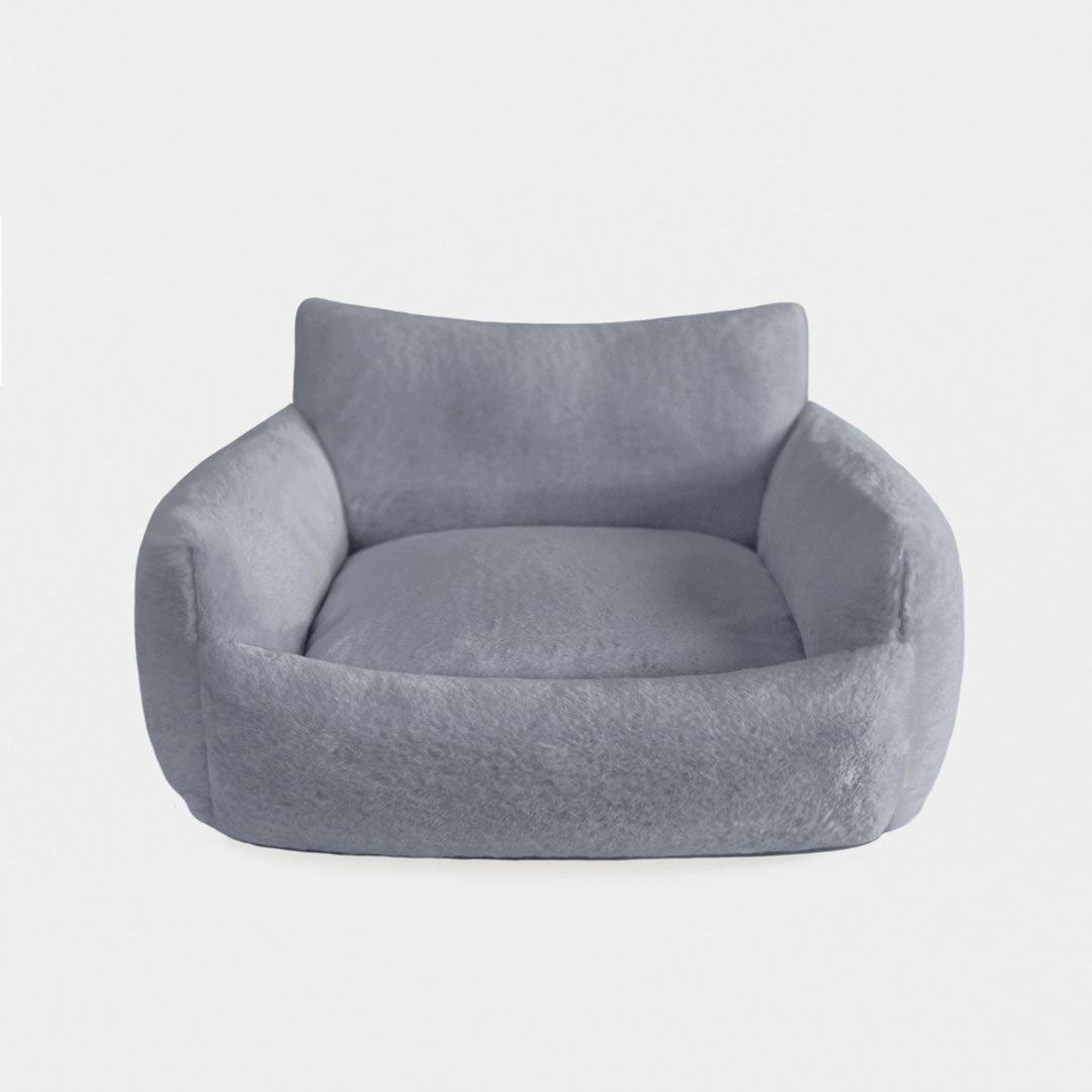 Baby Dog Sofa Collection Faux Fur Ultra - plush Handmade Handmade in the USA Bed - Luxury Dog Bed from Southlake Paws