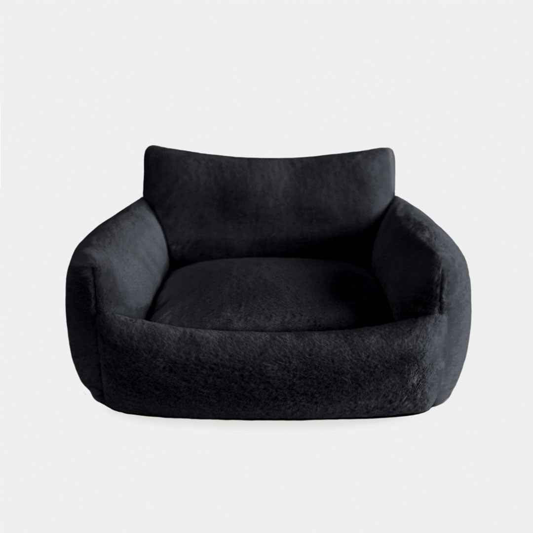 Baby Dog Sofa Collection Faux Fur Ultra - plush Handmade Handmade in the USA Bed - Luxury Dog Bed from Southlake Paws