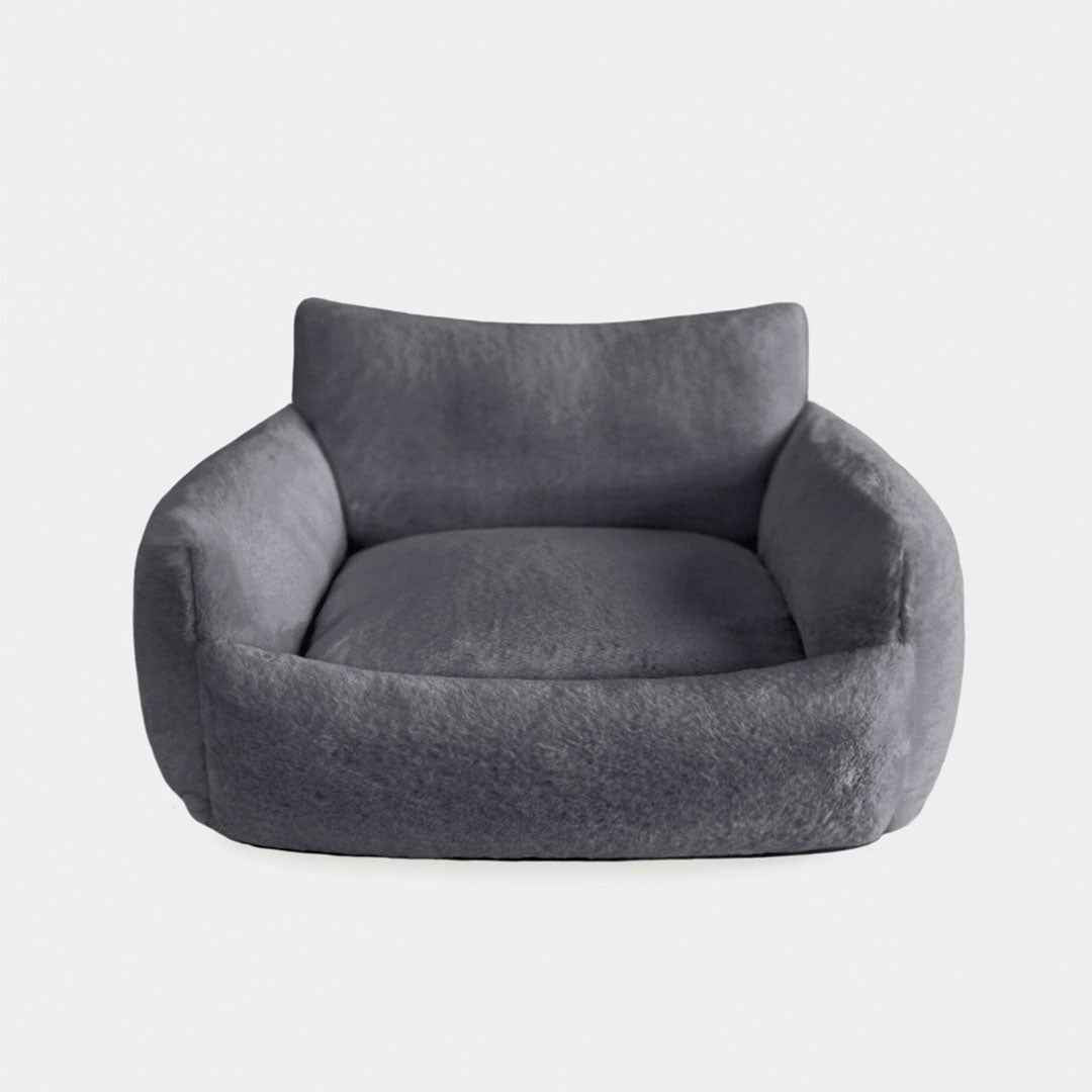 Baby Dog Sofa Collection Faux Fur Ultra - plush Handmade Handmade in the USA Bed - Luxury Dog Bed from Southlake Paws