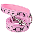 Load image into Gallery viewer, EcoBark Baby Pink Dog Leash - Comfort Grip Padded Leash- 4 ft, 5ft, and 6ft Leash
