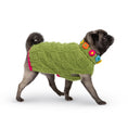 Load image into Gallery viewer, Basketweave Floral Sweater
