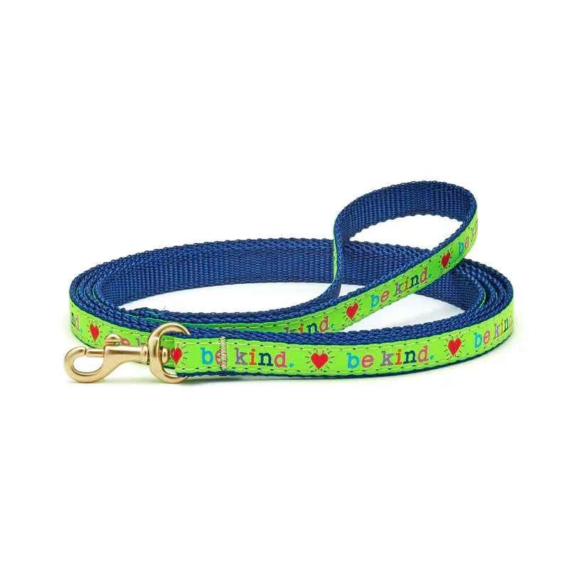 Up Country Be Kind Small Breed Dog Leash Made in USA