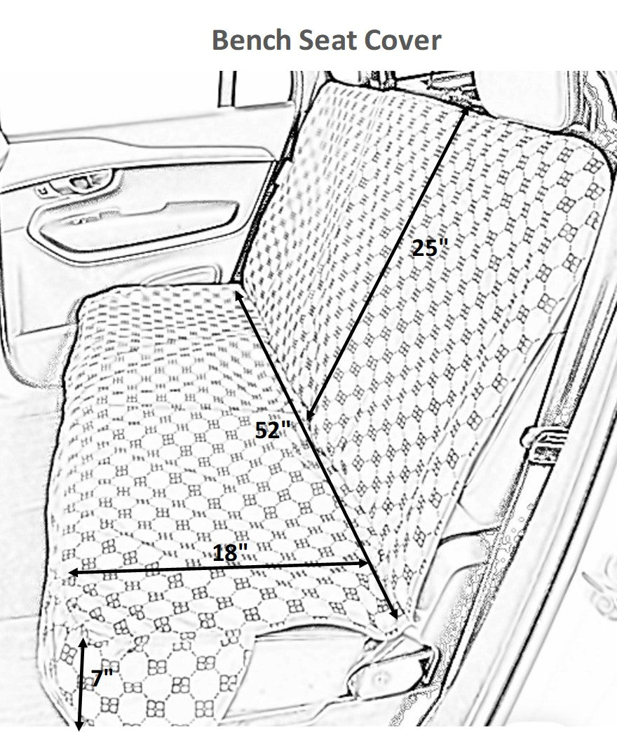 Bowsers Bench Dog Car Seat Cover