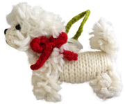 Bichon Frise Dog Ornament