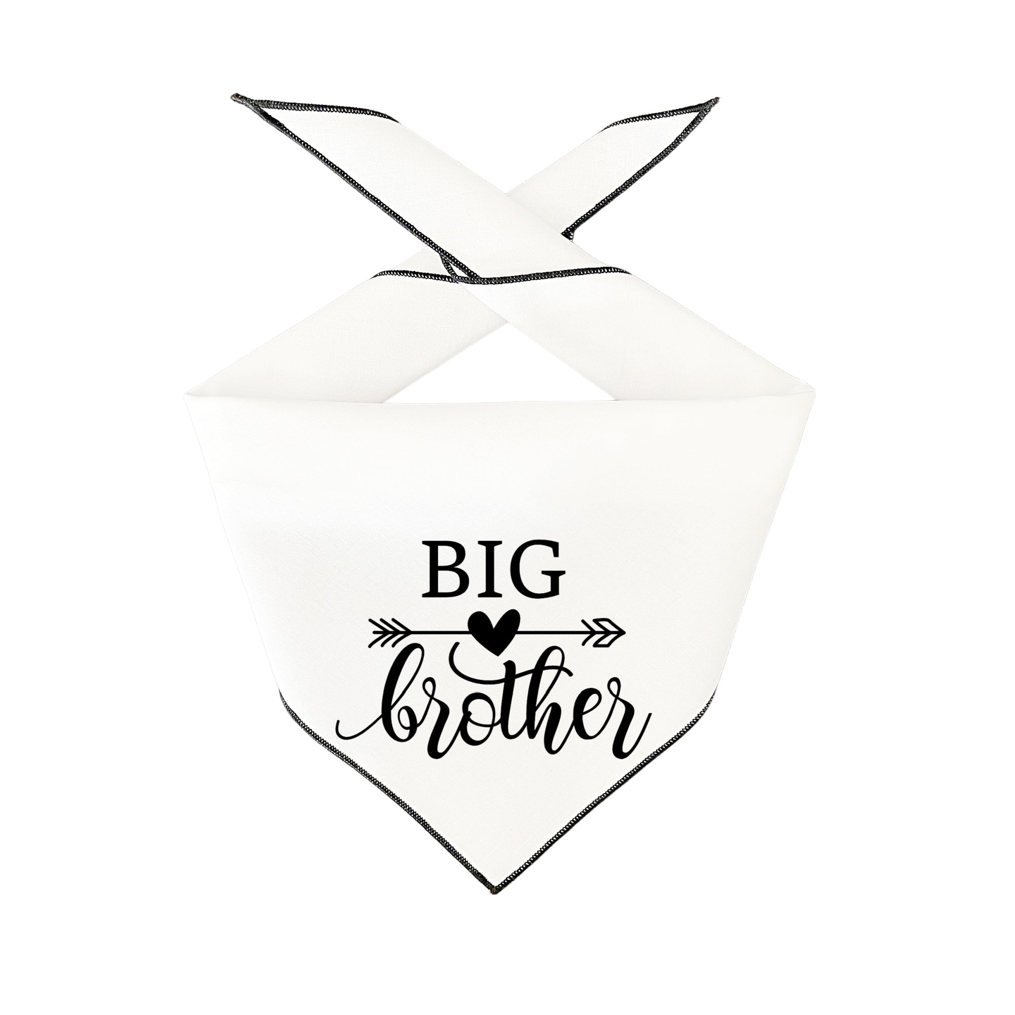Big Brother White Dog Bandana Southlake Paws — free download