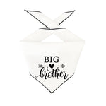 Big Brother - White Dog Bandana