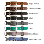 Fishtail Braid Handmade Dog Collar - Customize Your Colors