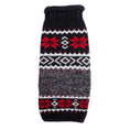Load image into Gallery viewer, Black Nordic Snowflake Dog Sweater
