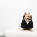Load image into Gallery viewer, Frenchie Dog Hoodie - Black Plaid
