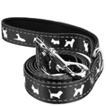 Load image into Gallery viewer, Black Dog Leash by EcoBark - Comfort Grip Padded Leash - 5ft for Small and Medium Dogs
