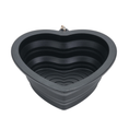 Load image into Gallery viewer, Onyx Heart Collapsible Bowl
