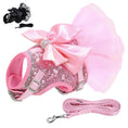 Load image into Gallery viewer, Bling Dog Harness Dress & Leash Set
