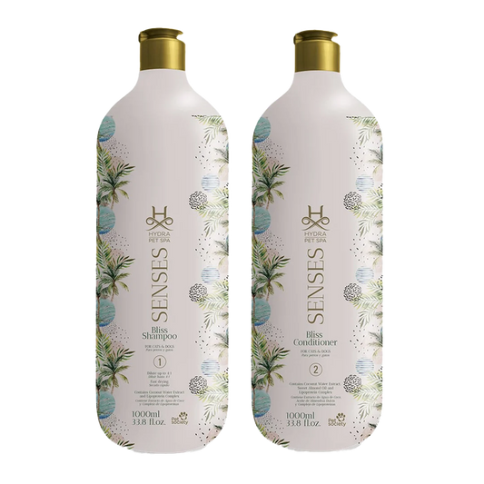 Pet Senses Bliss Shampoo & Conditioner 33oz by Hydra