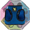 Load image into Gallery viewer, EcoBark Step In Dog Harness - XXXS to Small Breeds- Reflective Soft Mesh Harness for Teacup, Small Dogs and Puppies / Bright Blue Sport
