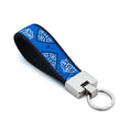 Load image into Gallery viewer, Blue Bandana Key Ring
