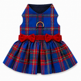 Load image into Gallery viewer, Red/Blue Plaid Dress
