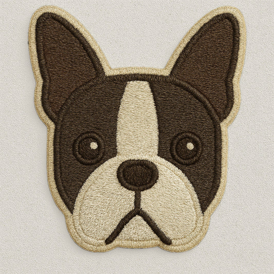 Nooee Pet Dog & Cat Face Patch – Decorative Self-Adhesive Patch (Choose Your Breed)