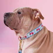 Bouquet Wide Dog Collar