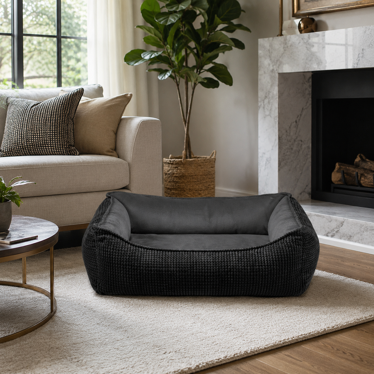 Bowsers Oslo Iron Mountain Orthopedic Dog Bed - Supportive Joint-Relief Comfort