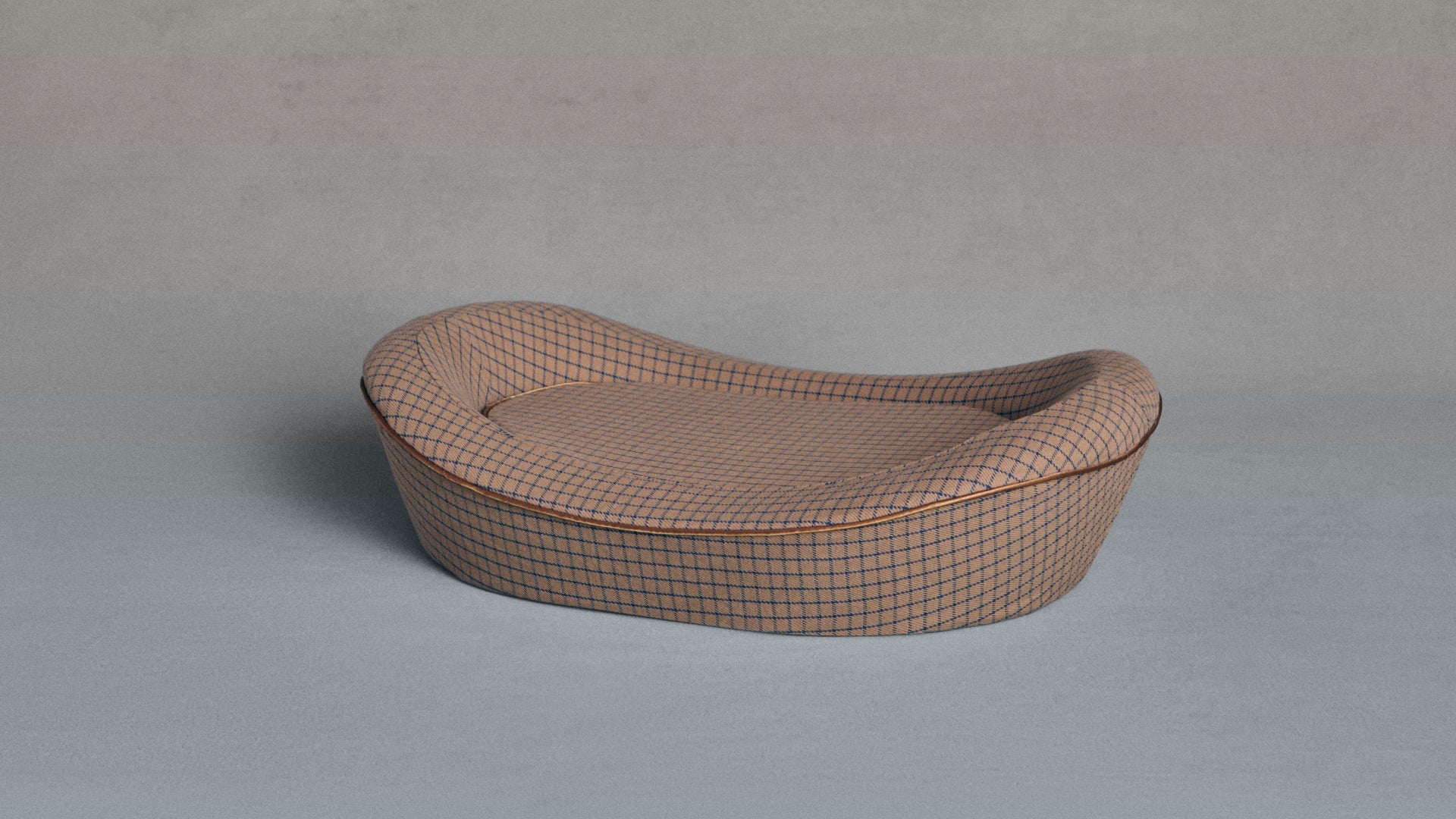 Timeless Dog Bed in Tawny Ledger