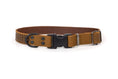 Load image into Gallery viewer, Celtic Sport Earth Brown Leather Dog Collar
