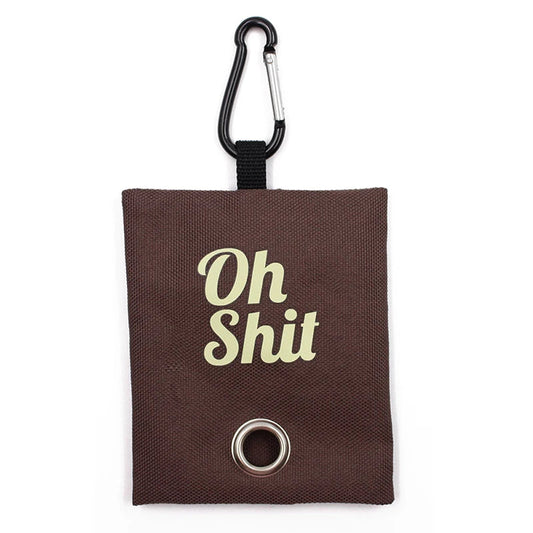 "Oh Shit" Waste Bags Poop Bag Dispenser - Southlake Paws