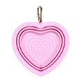 Load image into Gallery viewer, Bubblegum Heart Collapsible Bowl
