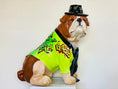 Load image into Gallery viewer, Bulldog with luxury Hat Statue
