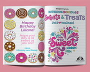 Notebook Doodles Sweets & Treats Customized