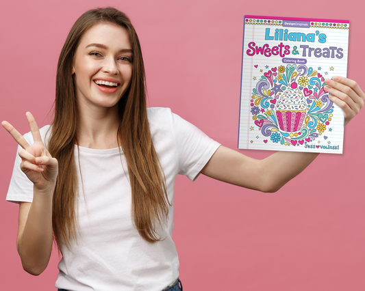 Notebook Doodles Sweets & Treats Customized