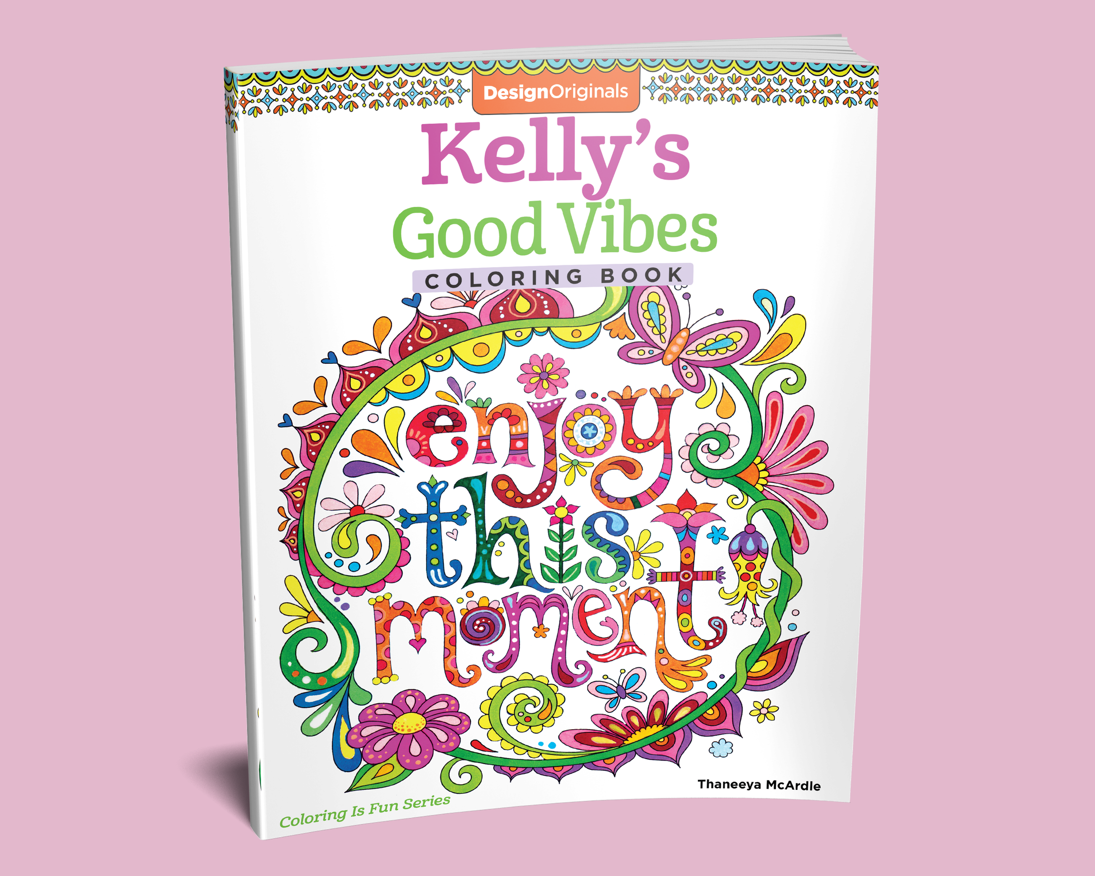 Good Vibes Coloring Book Customized