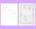 Load image into Gallery viewer, More Good Vibes Coloring Book Customized

