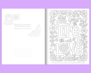 More Good Vibes Coloring Book Customized