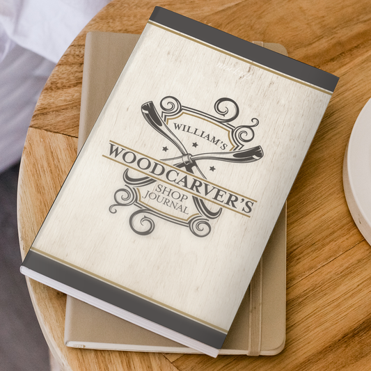 Woodcarver's Shop Journal Customized